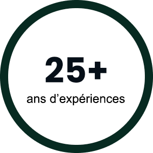 25 ans expériences